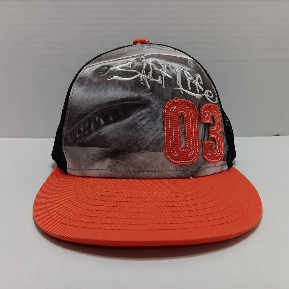 Salt Life Trucker Hat Cap Mesh Back Snapback‎ Adjustable